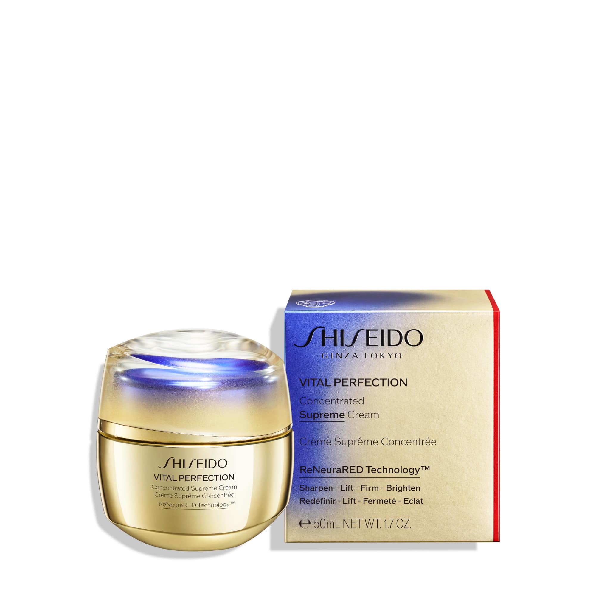 資生堂VITAL PERFECTION Concentrated クリーム Shiseido Vital Perfection Concentrated Supreme Cream 50 Ml
