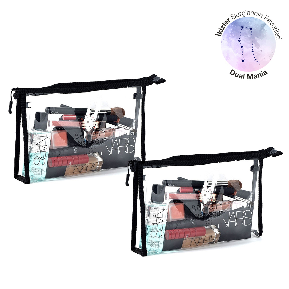 BEAUTY INSIDEOUT Beauty Insideout Long Weekend Duo Bag - Makyaj Çantası - %25 İndirim