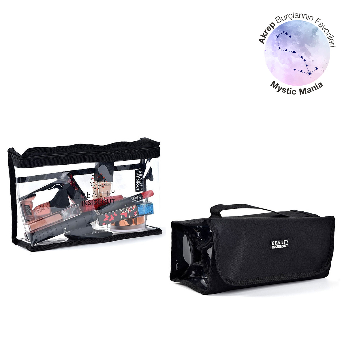 BEAUTY INSIDEOUT Beauty Insideout Perfect Pair Bag - Makyaj Çantası - %25 İndirim