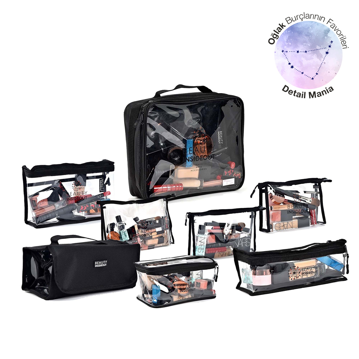 BEAUTY INSIDEOUT Beauty Insideout Beauty Complete Bag - Makyaj Çantası - %25 İndirim