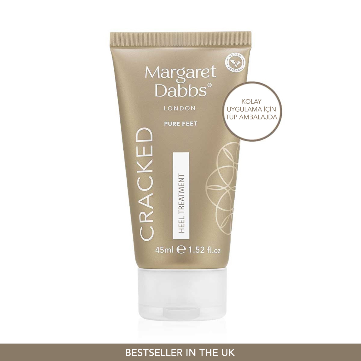 Margaret Dabbs London Pure Cracked Heel Treatment Balm - Topuk Balmı - %20 İndirim