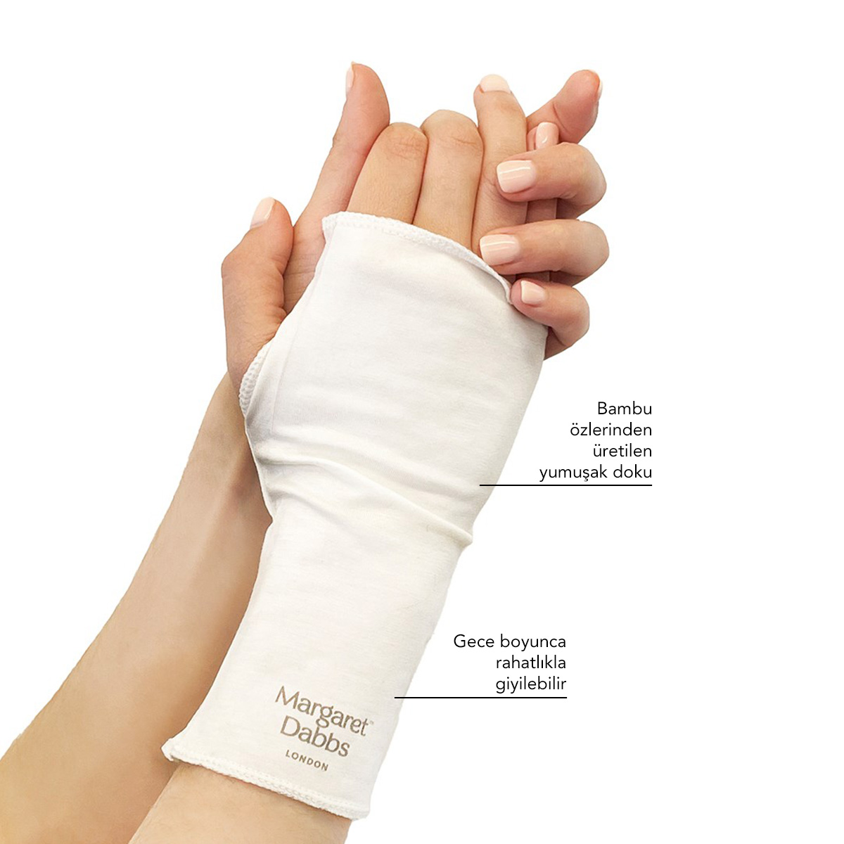Margaret Dabbs London Luxury Treatment Gloves - Lüks Bakım Eldivenleri - %35 İndirim