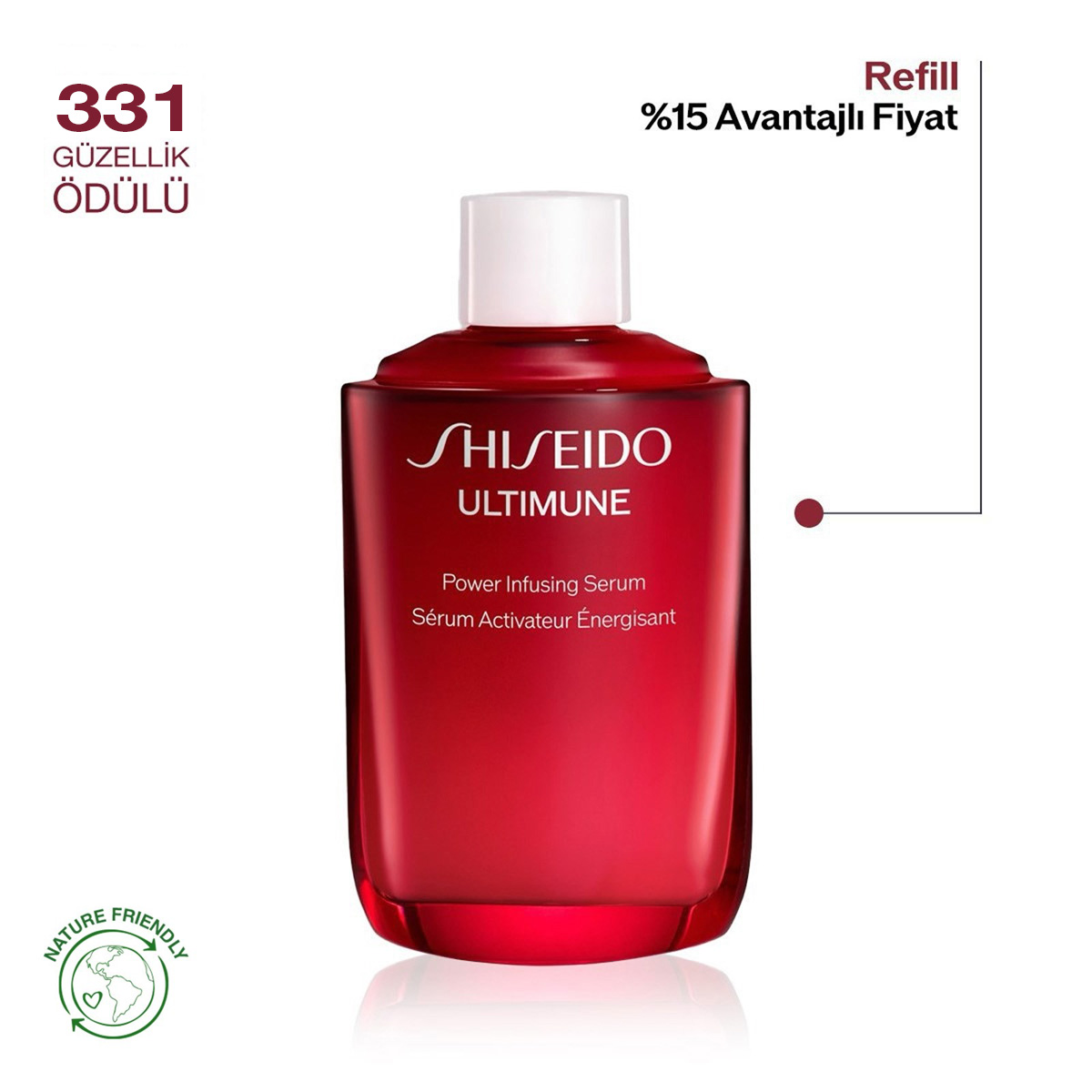 Shiseido Ultimune Power Infusing Serum Refill - Yeni Anti-Aging Serumu SHISEIDO ULTIMUNE - %22 İndirim
