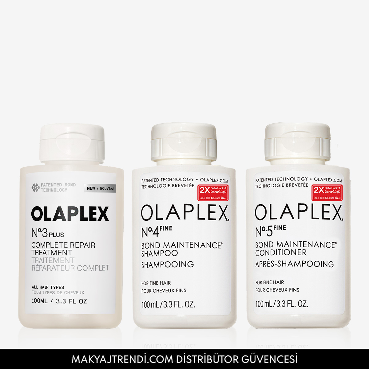 Olaplex Fine Bond Maintenance System Travel Trio - Özel Fiyatlı Saç Bakım Setleri - %20 İndirim