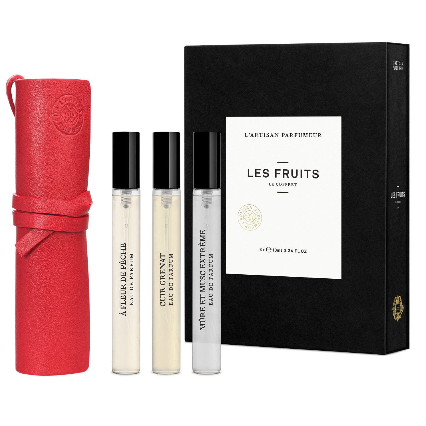 L'ARTISAN PARFUMEUR L'artisan Parfumeur Les Fruits Discovery Set With Leather Case - Unisex Parfüm - %31 İndirim | Makyaj Trendi