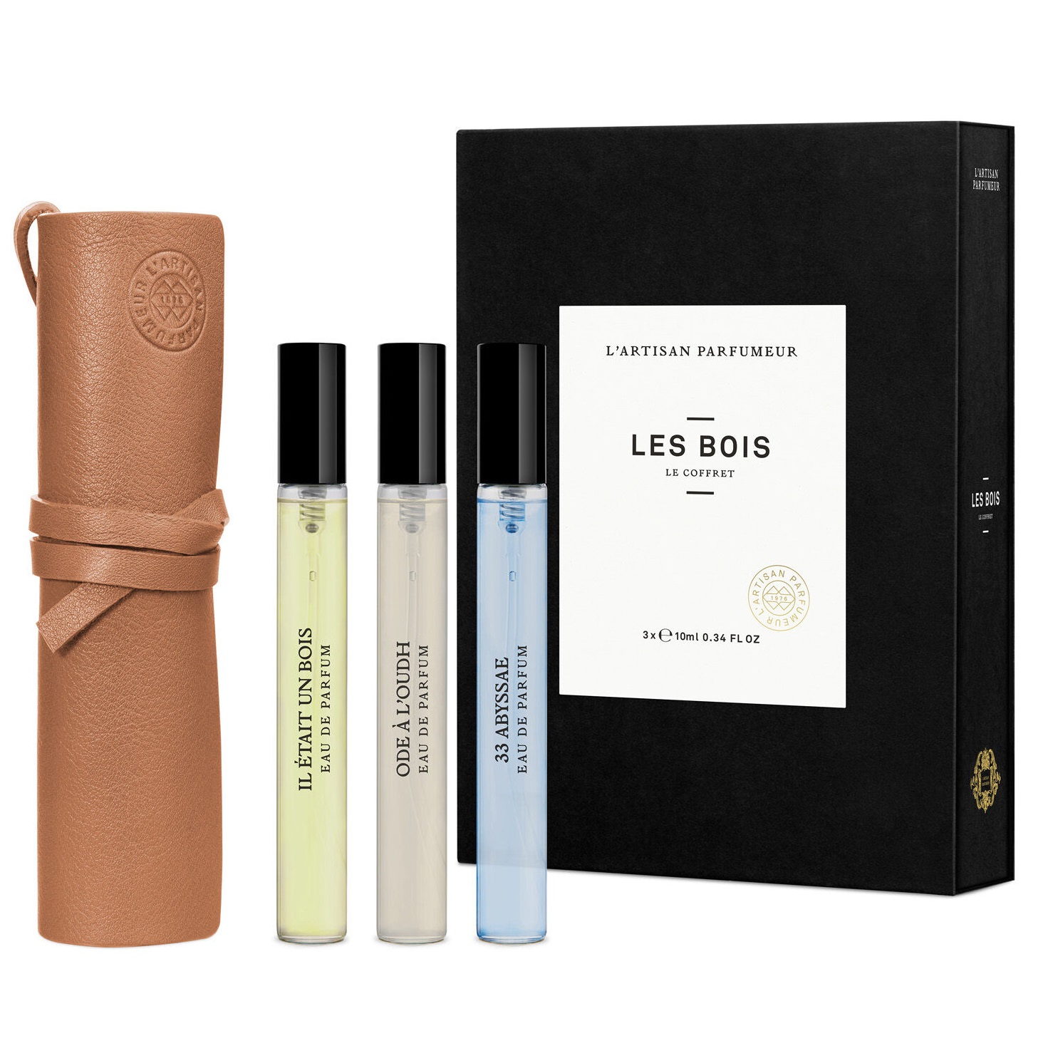 L'ARTISAN PARFUMEUR L'artisan Parfumeur Les Bois Discovery Set With Leather Case - Unisex Parfüm - %28 İndirim | Makyaj Trendi