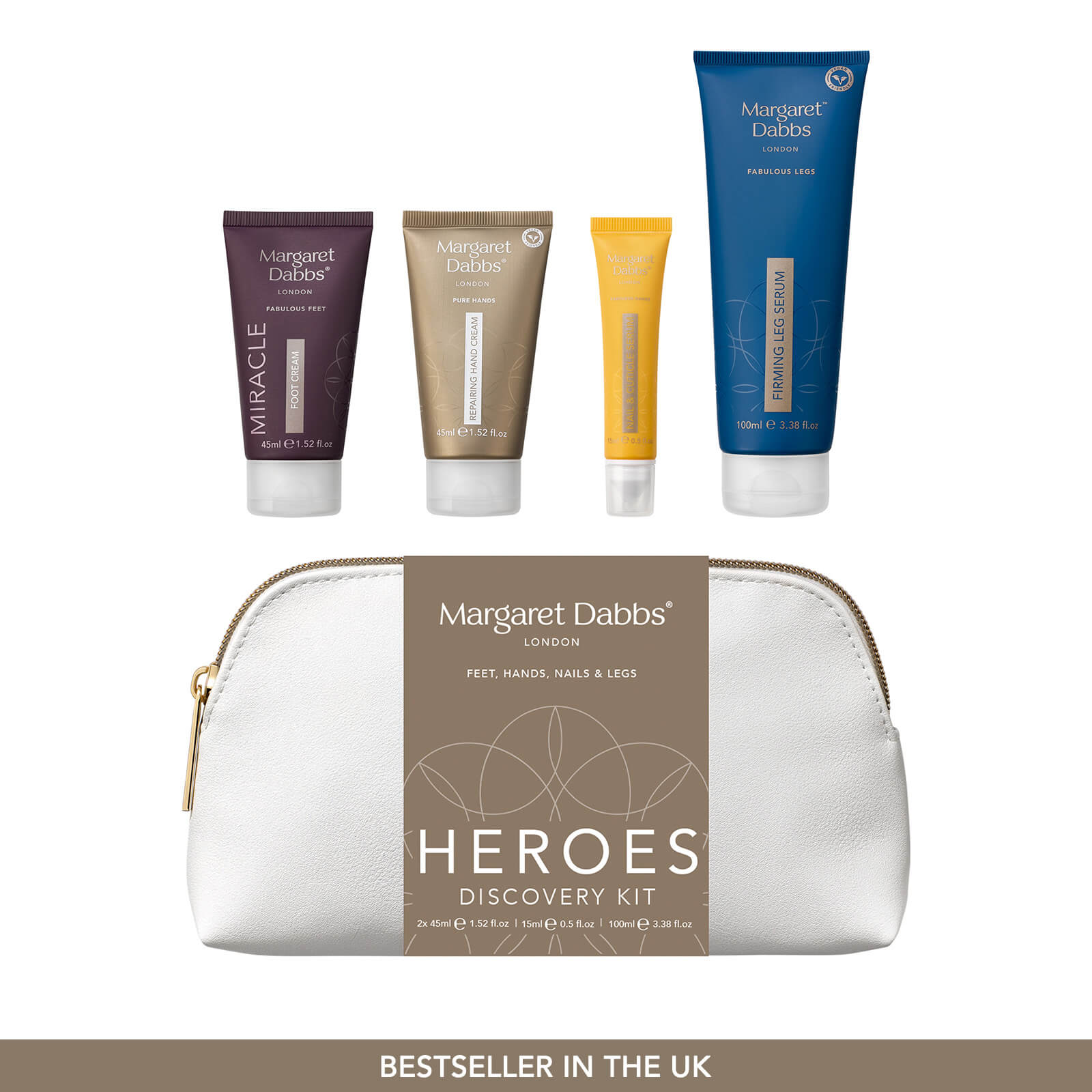 Margaret Dabbs London Heroes Discovery Kit - El & Ayak Bakım Setleri - %25 İndirim