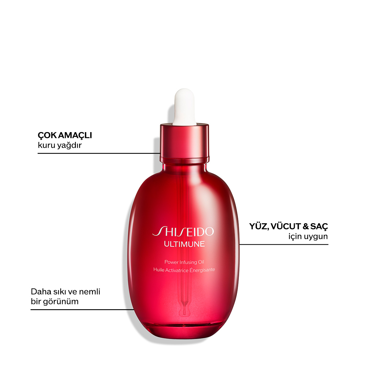 Shiseido Ultimune Power Infusing Oil - Vücut Nemlendirici & Yağı