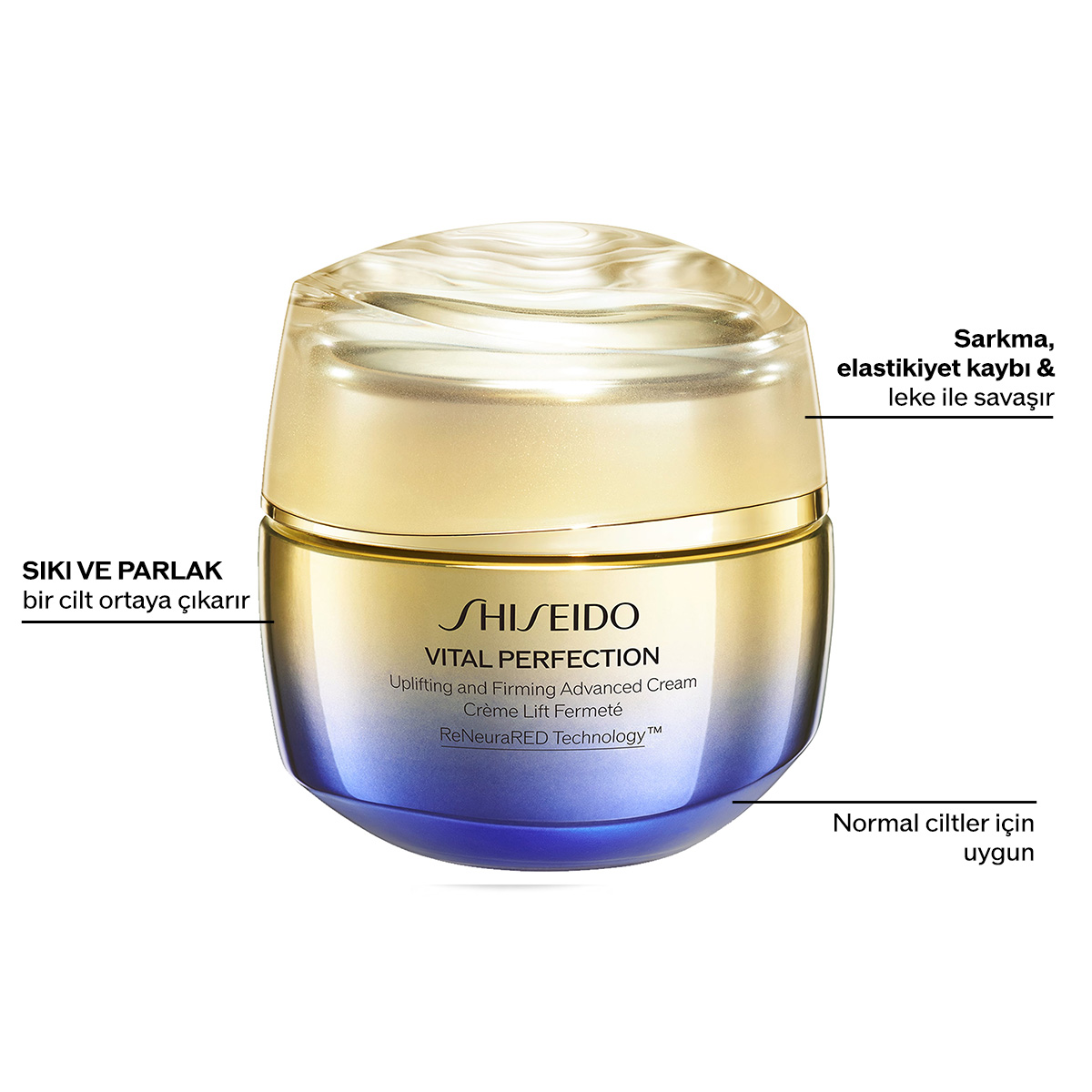Shiseido Vital Perfection Uplifting And Firming Advanced Cream - Nemlendirici - %20 İndirim