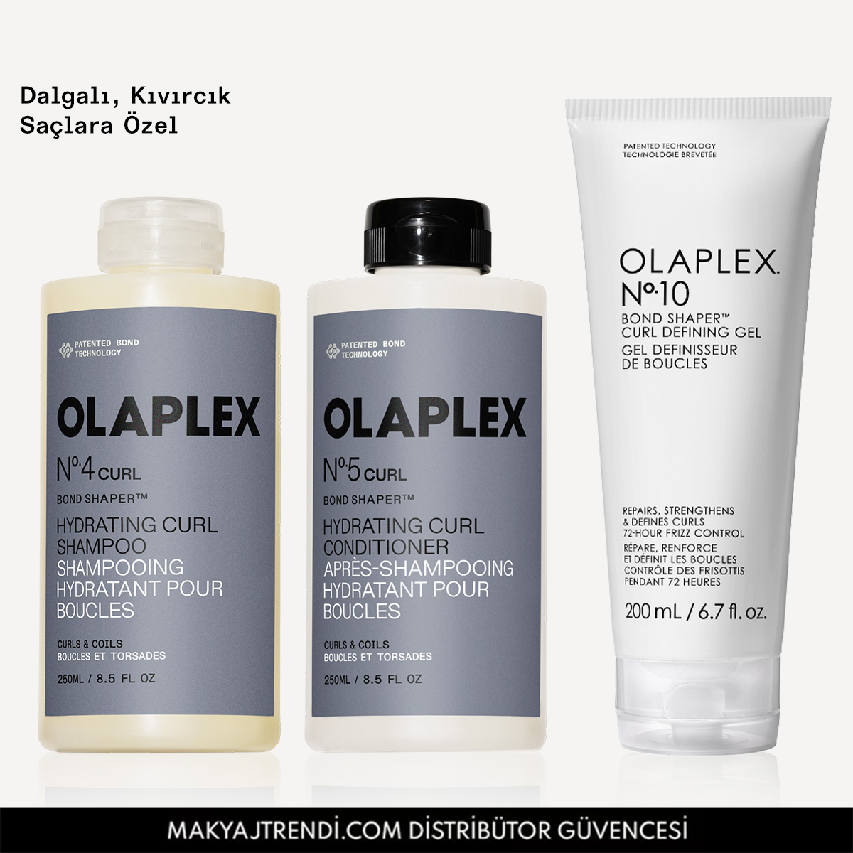 Olaplex Curl Hydration & Definition Trio - Özel Fiyatlı Saç Bakım Setleri - %20 İndirim