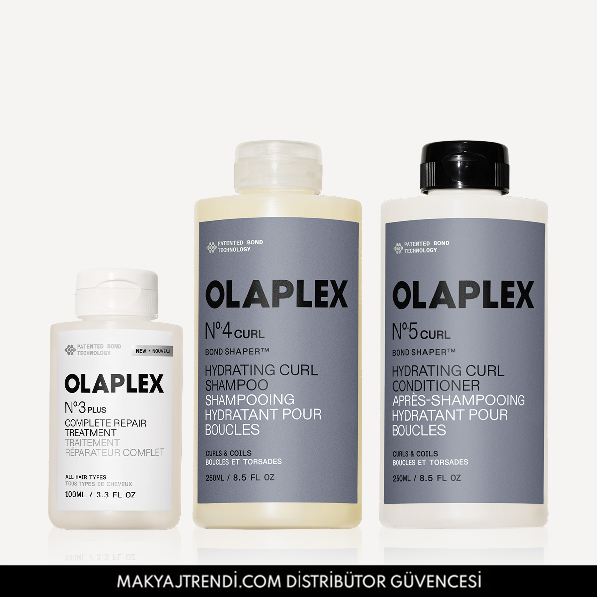 Olaplex Curl Repair System Trio - Özel Fiyatlı Saç Bakım Setleri - %20 İndirim