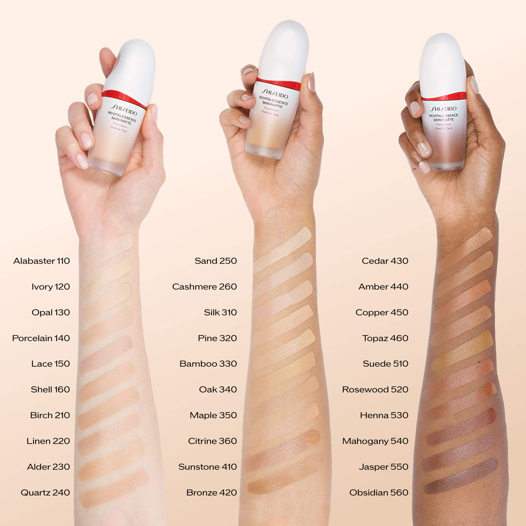 ファンデーション SHISEIDO REVITALESSENCE SKIN MATTE Shiseido Revitalessence Skin Matte Foundation - Fondöten - %20