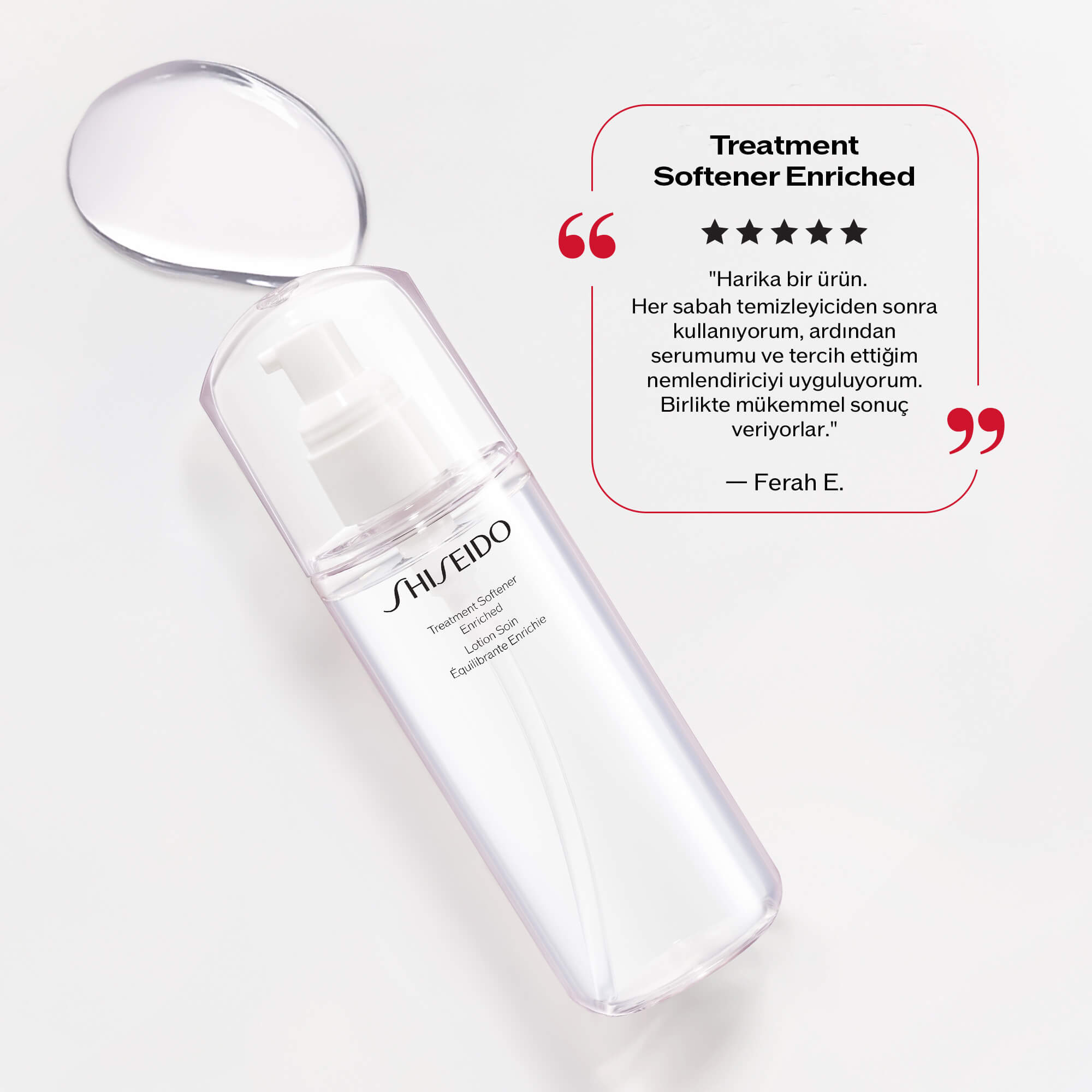 Shiseido Treatment Softener Enriched - Losyon & Tonik - %20
