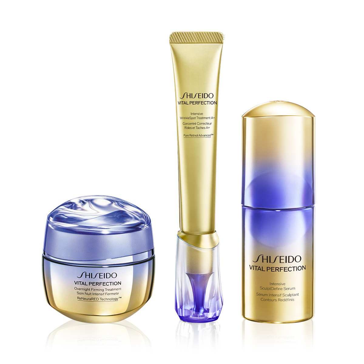 SHISEIDO VITAL PERFECTION 化粧水 150ml2本セット Shiseido Vital Perfection Overnight Beauty Skincare Set - Özel