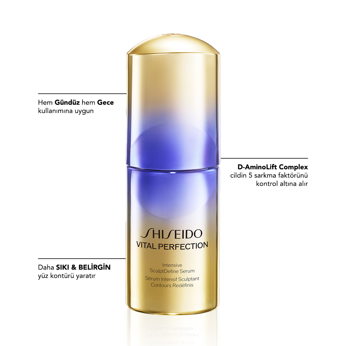 Shiseido Vital Perfection Sculptdefine Serum - Serum - %20 İndirim