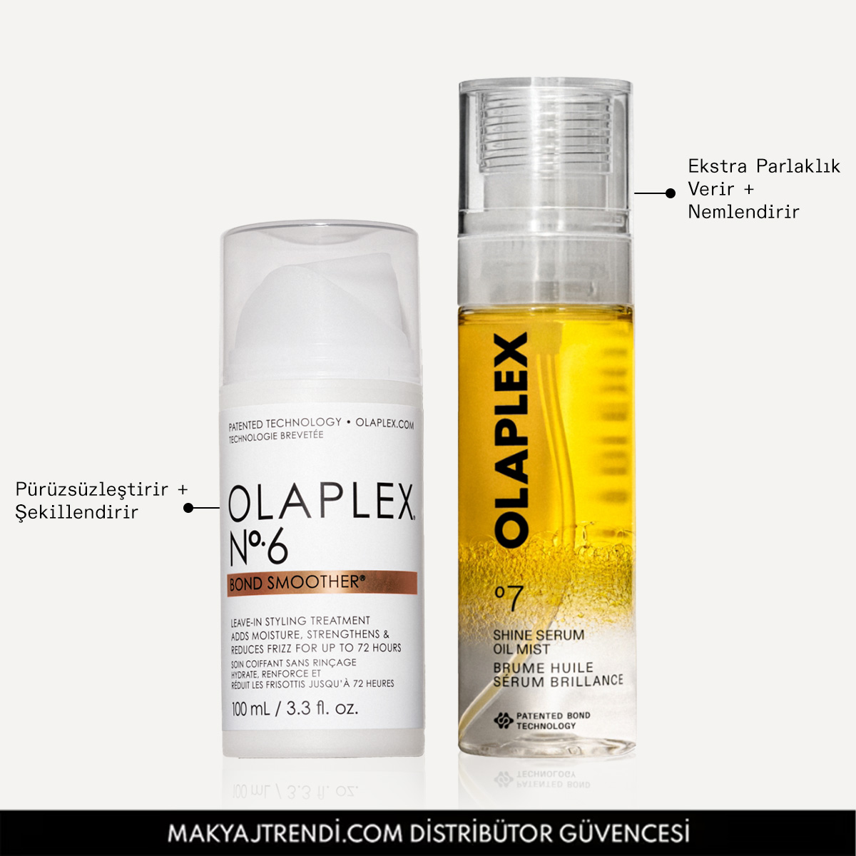 Olaplex Silky Smooth Duo - Özel Fiyatlı Saç Bakım Setleri - %20 İndirim