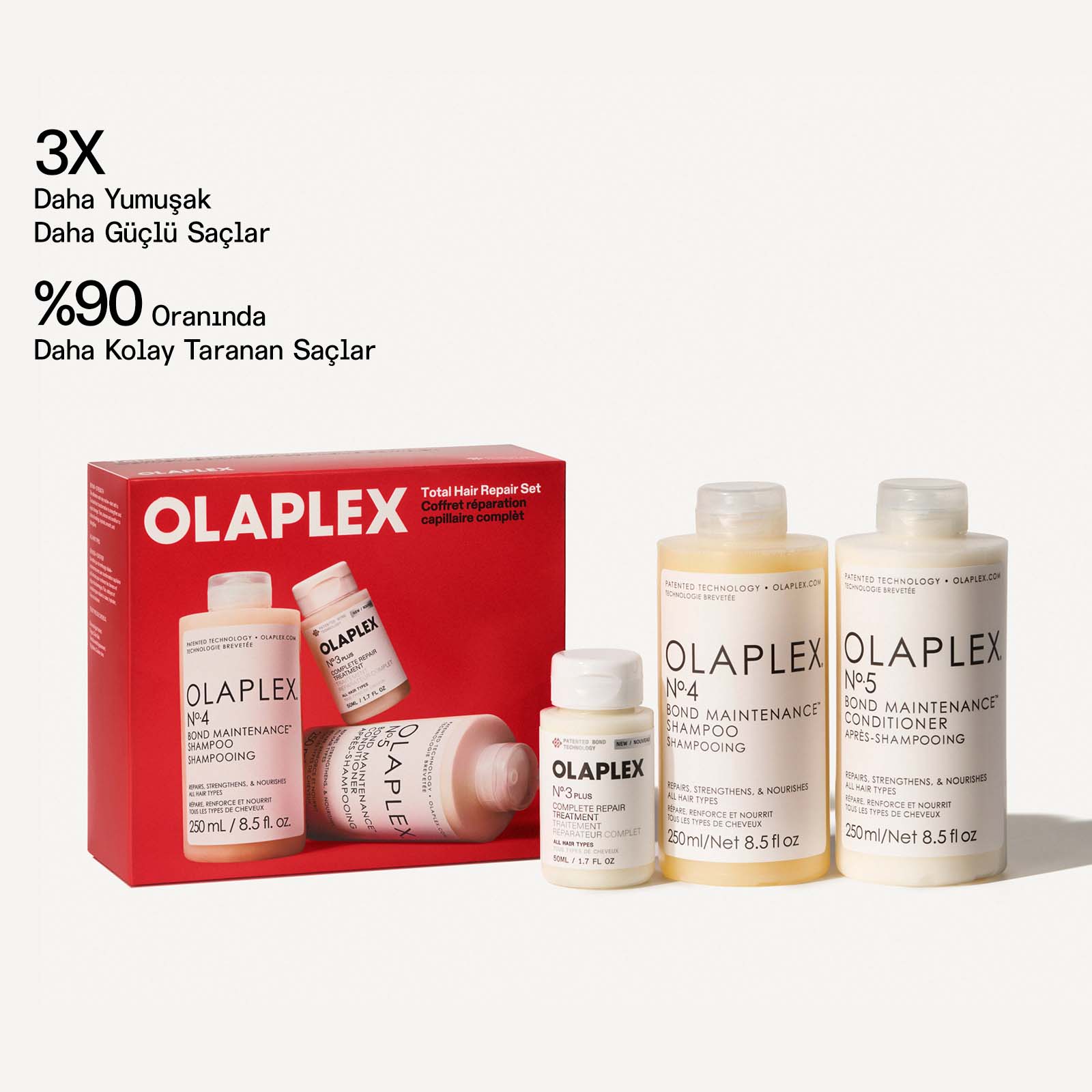 Olaplex Total Hair Repair Set - Özel Fiyatlı Saç Bakım Setleri - %22 İndirim
