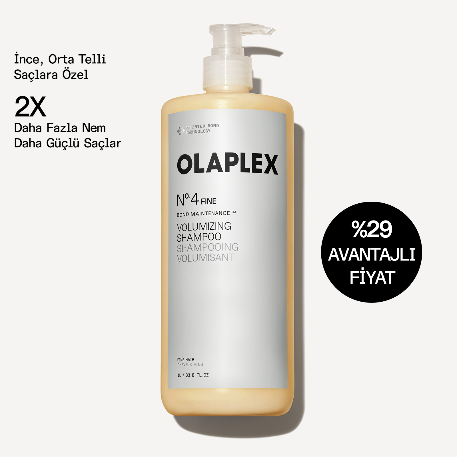 Olaplex No. 4 Fine Bond Maintenance Volumizing Shampoo - Şampuan - %20 İndirim